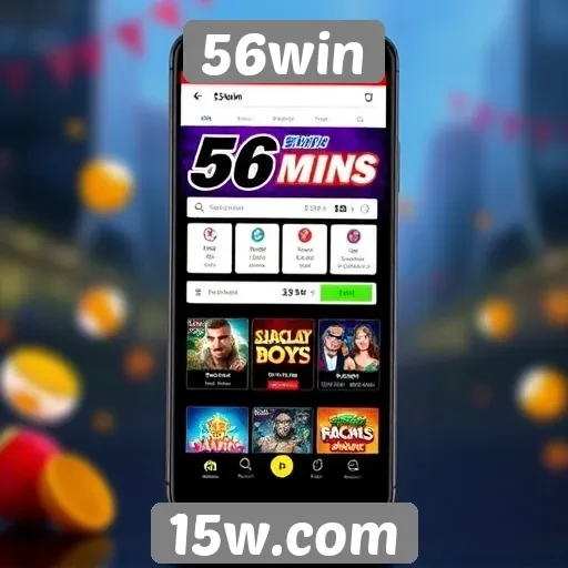 Desempenho do site 56win em dispositivos móveis